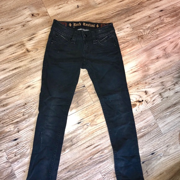 Rock Revival black skinny jeans - Picture 3 of 3